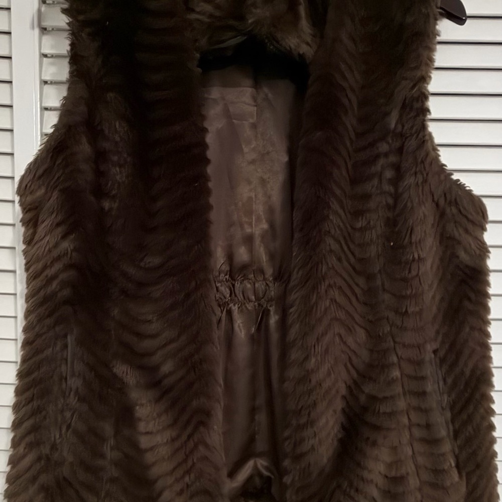 Charter Club Women's Dark Brown vest